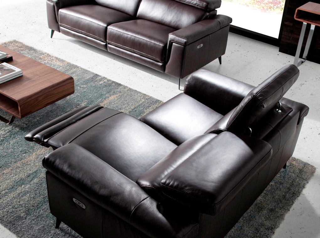 Sofa Relax 3 Lugares Choco